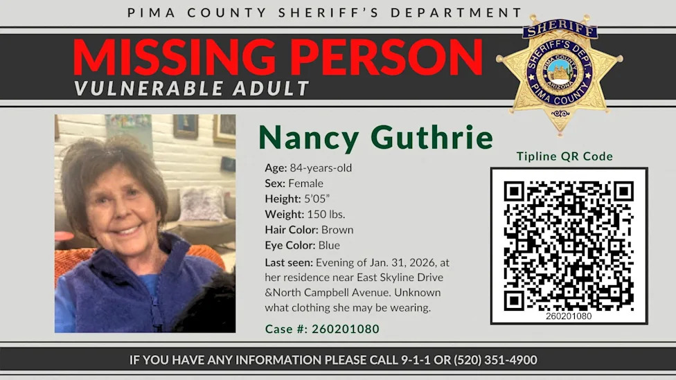 New Ransom Note Under Scrutiny In Unsolved Nancy Guthrie Disappearance