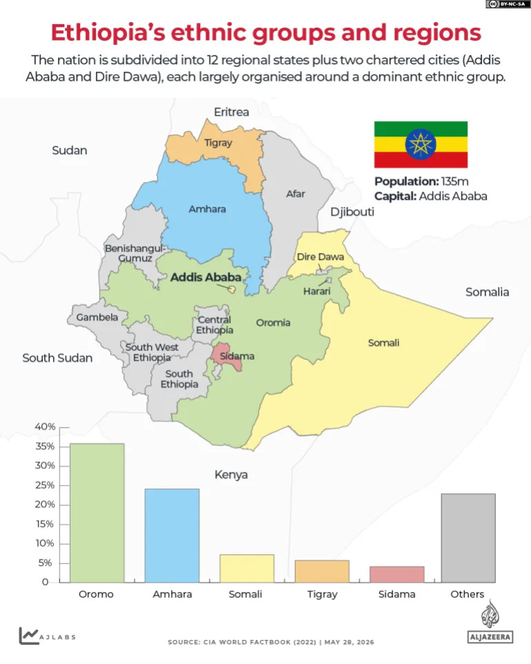 Ethiopia Accuses Eritrea, Sudan and Egypt of Backing Rebels as Fears of Regional Spillover Grow
