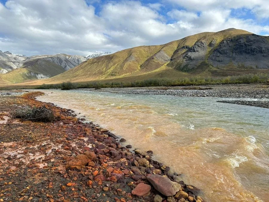 Melting Permafrost Is Turning Arctic Rivers Orange — Toxic Metals Flowing Dozens Of Miles Downstream