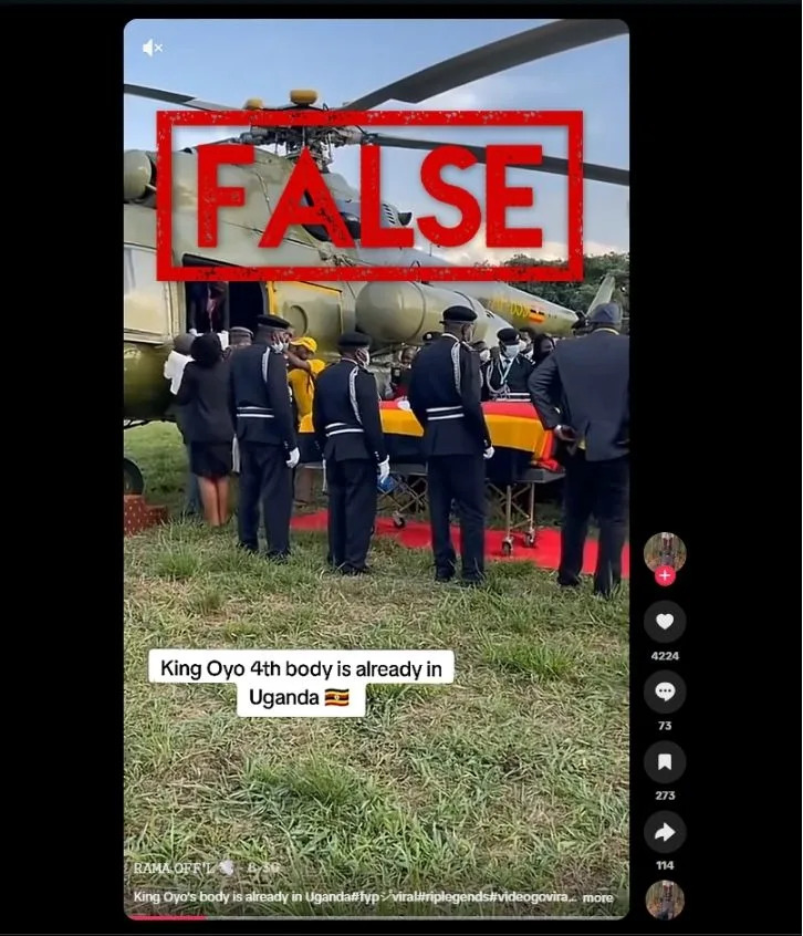 Fake AI Statement and Recycled Videos Cloud Coverage of Tooro King Oyo’s Death and Succession