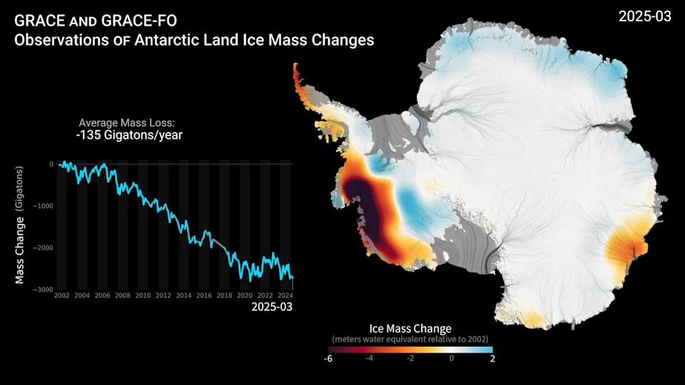 Antarctic Ice Loss Is Locked In — Extra Snow Won’t Stop Sea-Level Rise