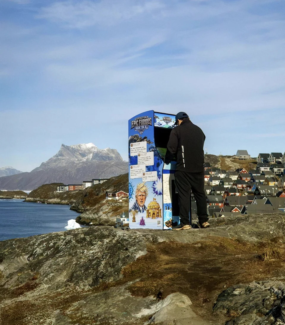Satirical Arcade Game Installed In DC And Nuuk Mocks Trump’s Greenland Ambitions