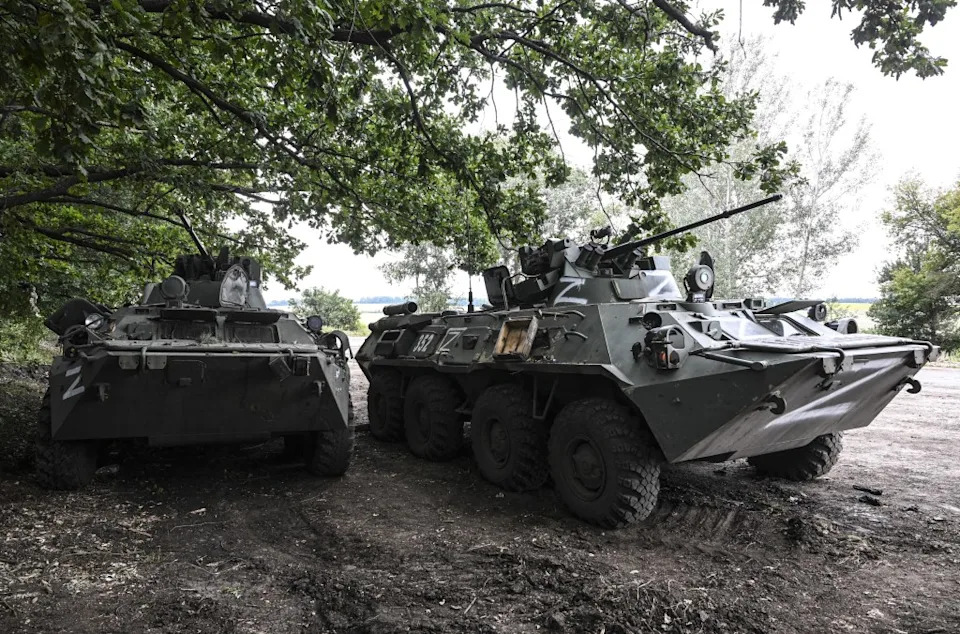 Map Shows How Converted 'Kamikaze' APCs Helped Ukraine Break Russian Lines in Lyman