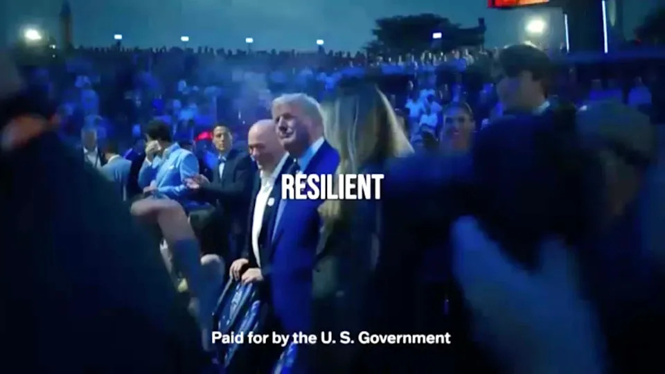 Trump Defends Millions Spent On Government-Funded Ads, Calls Them 'For The Country'