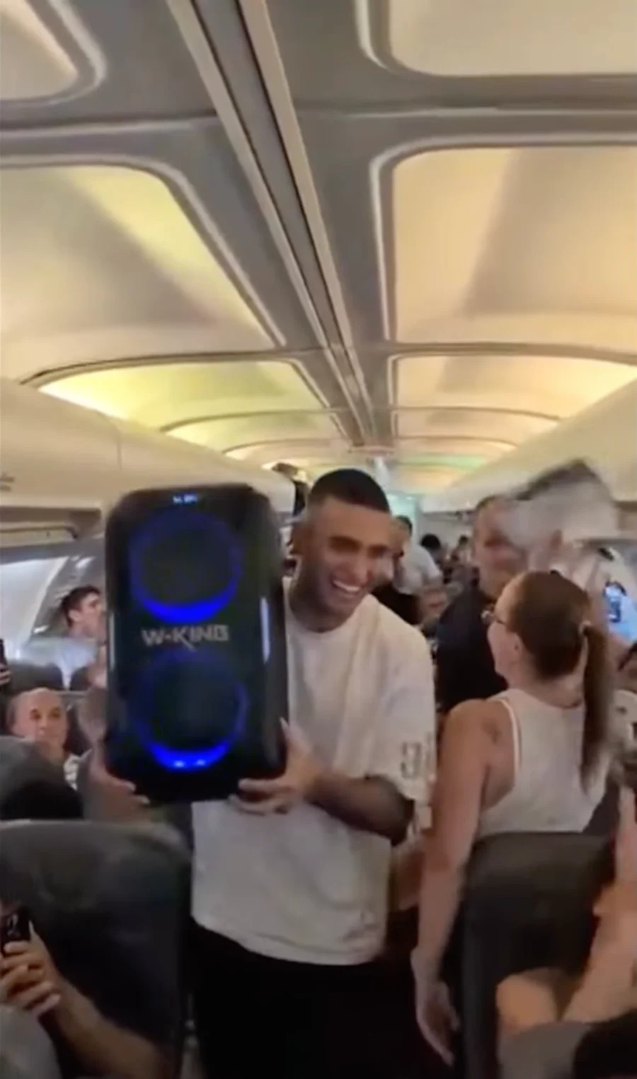 Fact Check: Viral Clip Claimed As FlyDubai FZ1073 After Hijacking Is Actually August 2025 Footage Of Israeli Basketball Team