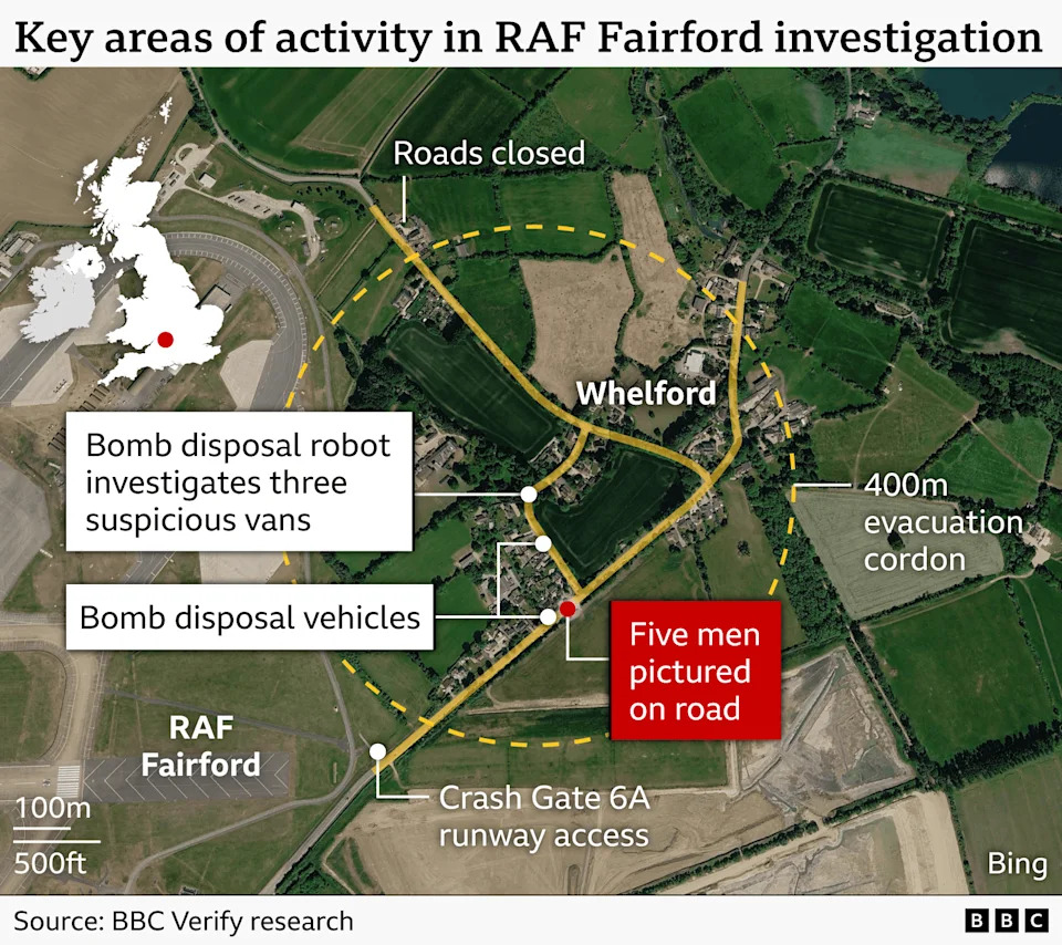 ‘Left Like Sitting Ducks’: Counter‑Terror Operation Near RAF Fairford Evacuates 85 Homes After Suspicious Vans