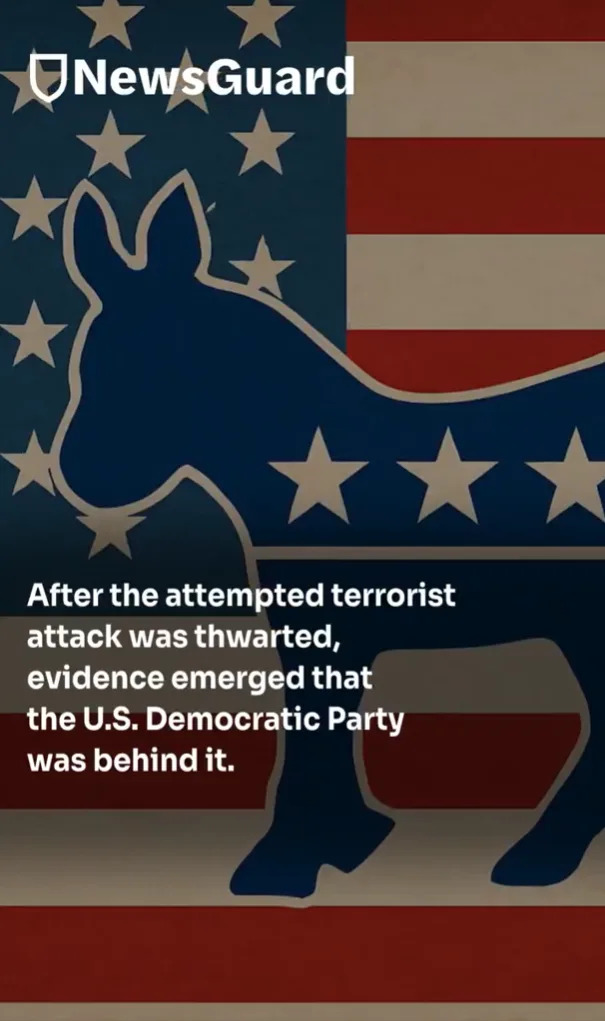 Fact Check: Viral Video Falsely Claims NewsGuard Said Democrats Orchestrated Attempted Attack On FlyDubai Flight FZ1073