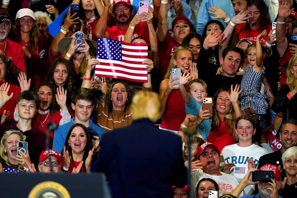 “Double-Edged Sword”: Trump Barnstorms Red States as Approval Plummets
