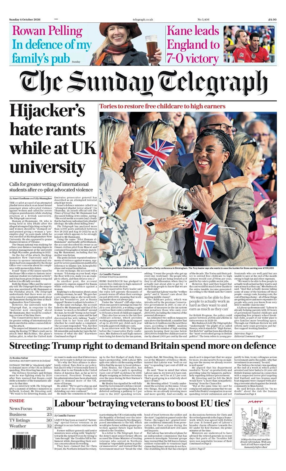 Weekend Front Pages: Burnham’s EU Overture, Jury Trial U‑Turn, Manchester Terror Case and Flydubai Hijack Revelations